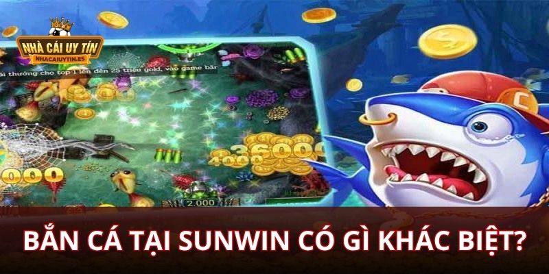 Bắn Cá Tại Sunwin Có Gì Khác Biệt